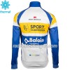 Radtrikot 2018 Sport Vlaanderen-Baloise Winter Thermal Fleece N001